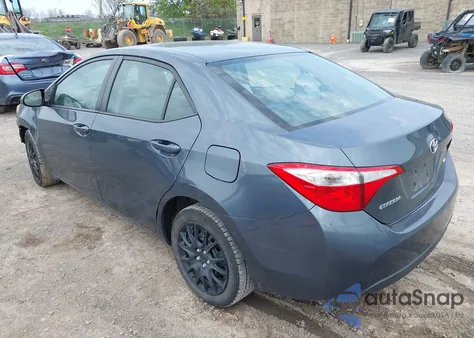 2014 Toyota Corolla Le from USA, damaged, VIN 2T1BURHE6EC148085